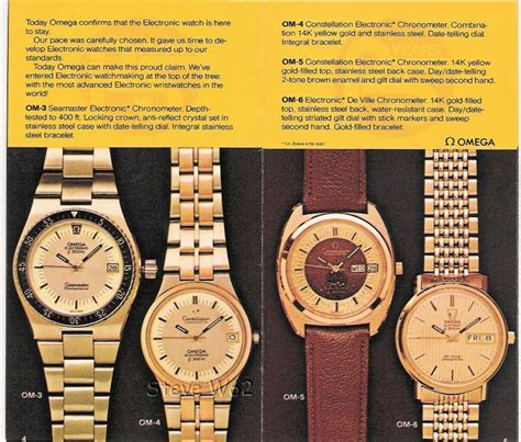 omega watch catalogue 1973|omega vintage database.